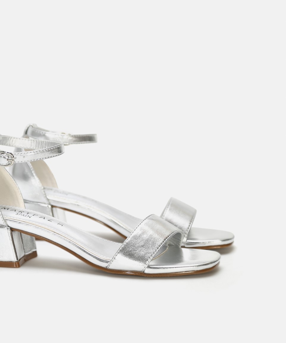 Sandalia tac&oacute;n tira ancha image number null